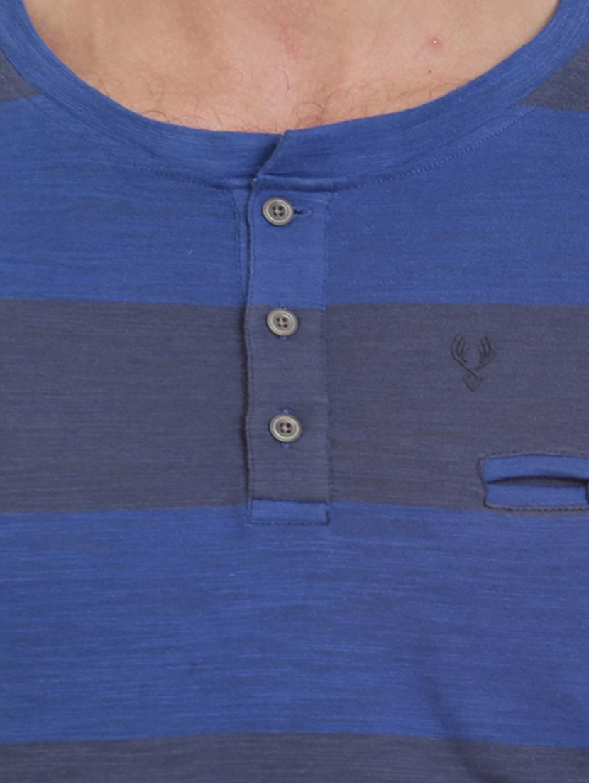 blue cotton t-shirt - 14476712 - Zoom Image - 4