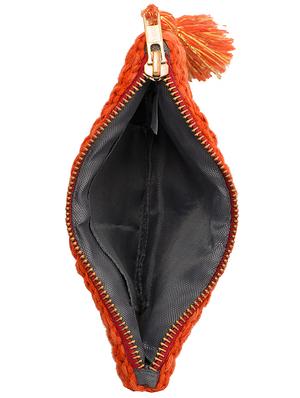 orange cotton regular pouch - 14478665 - Standard Image - 4