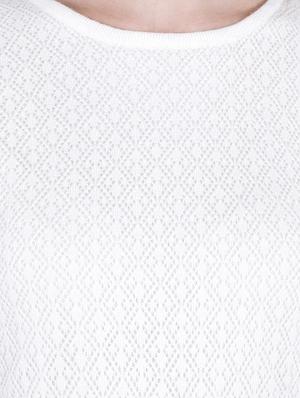 White solid pullover - 14478694 - Standard Image - 4