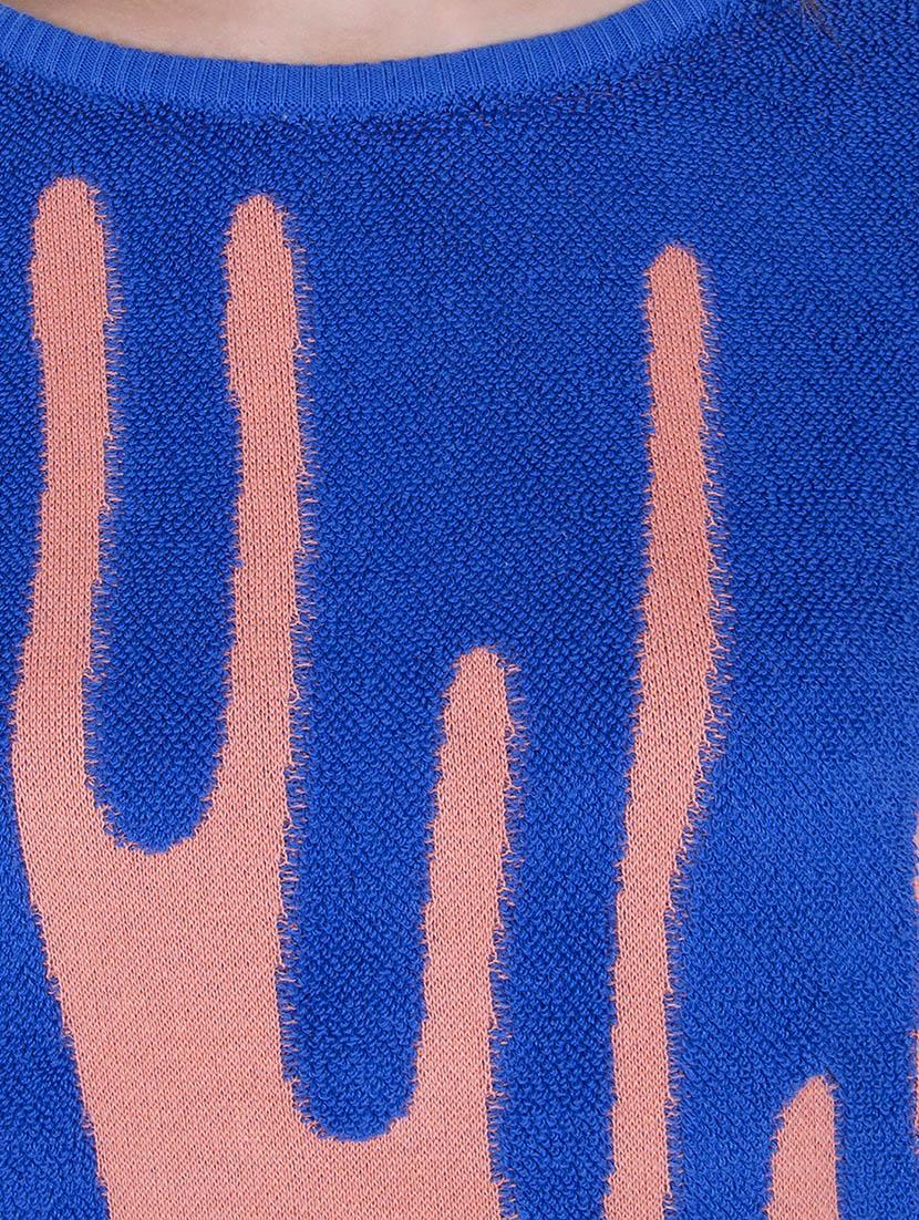 Multicolored Printed pullover - 14478697 - Zoom Image - 4