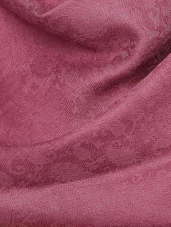 solid purple woolen shawl - 14481528 - Zoom Image - 4