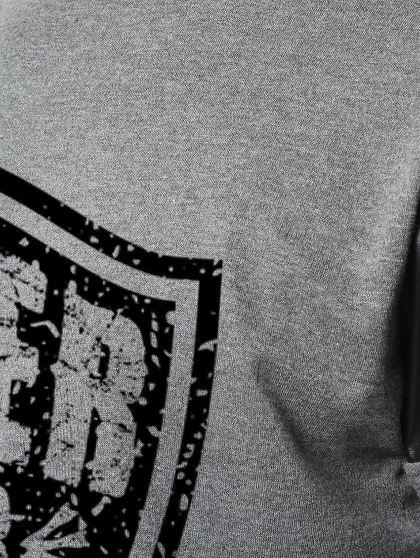 grey cotton chest print sweatshirt - 14481658 - Zoom Image - 4