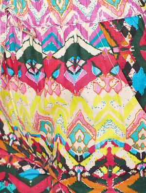 multi colored cotton shorts - 14482011 - Standard Image - 4