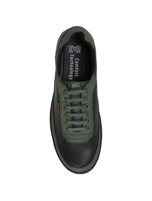 red chief green Leather lace up sneakers - 14483903 - Standard Image - 4