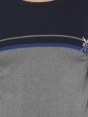 grey cotton pullover - 14484819 - Standard Image - 4