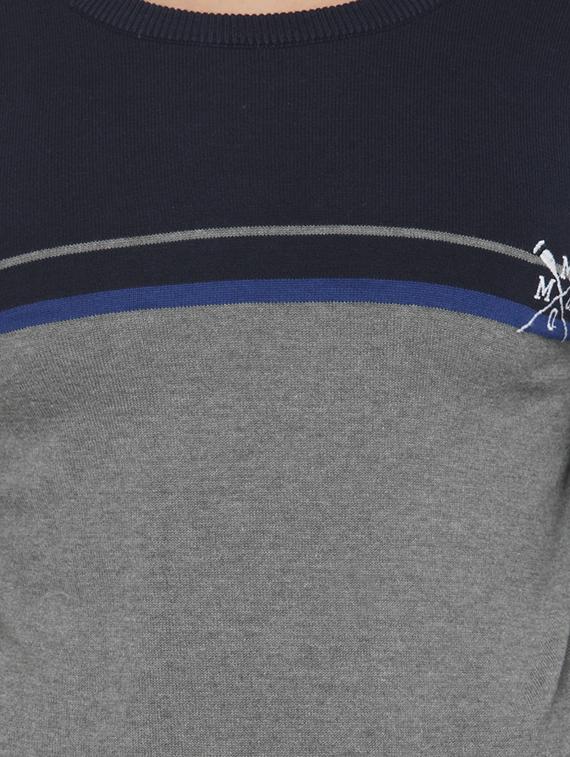 grey cotton pullover - 14484819 - Zoom Image - 4
