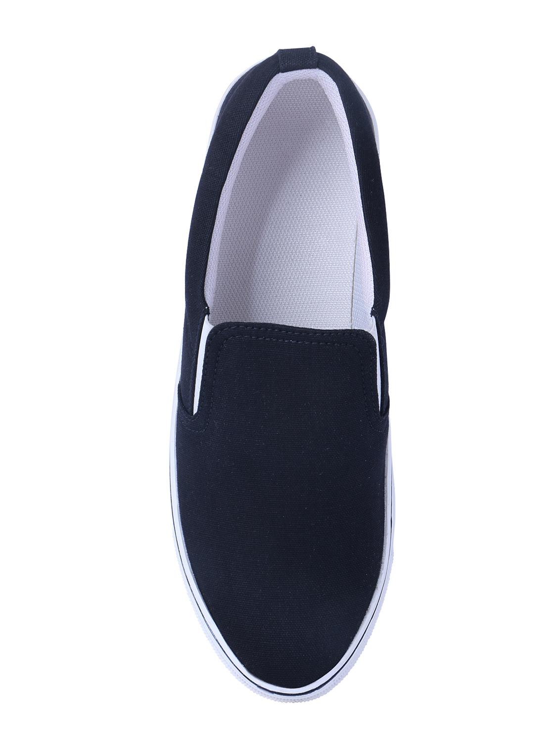 black canvas casual slipon - 14486537 - Zoom Image - 4