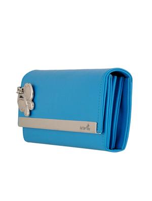 blue leatherette wallet - 14488256 - Standard Image - 4