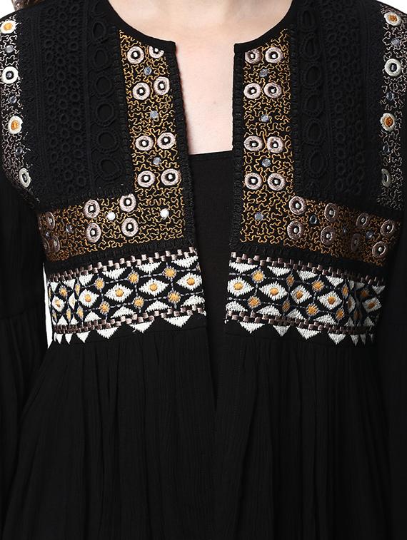 black rayon top - 14496790 - Zoom Image - 4