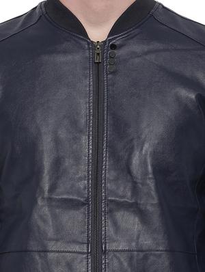 blue biker jacket - 14498216 - Standard Image - 4