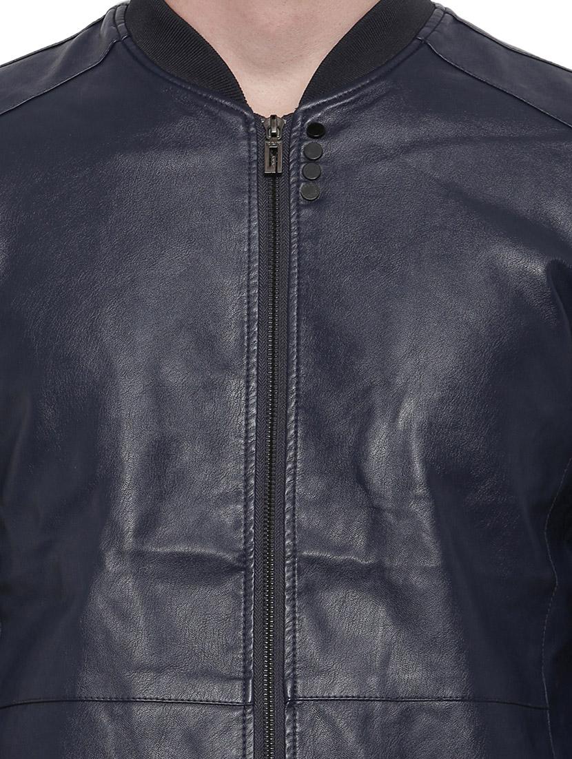 blue biker jacket - 14498216 - Zoom Image - 4