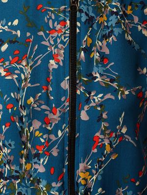 multi colored printed jacket - 14499590 - Standard Image - 4
