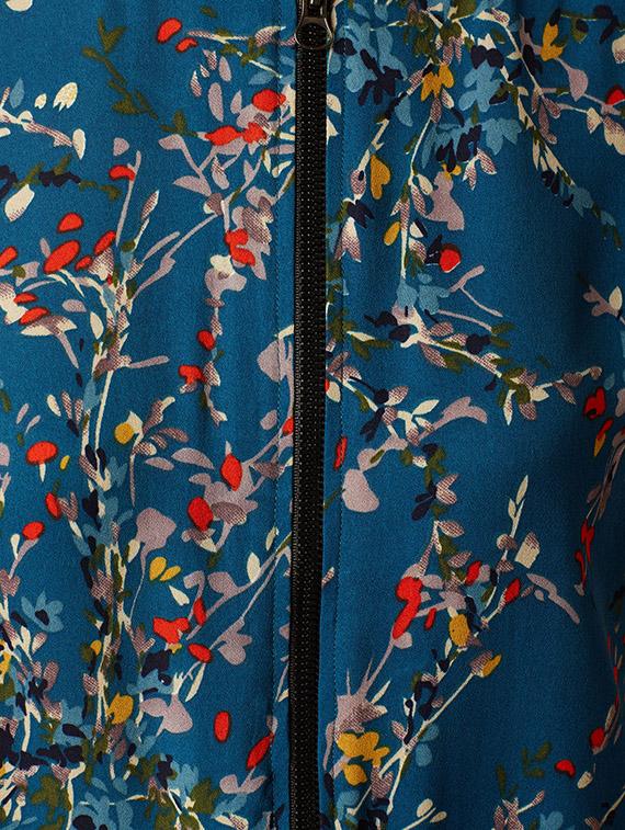 multi colored printed jacket - 14499590 - Zoom Image - 4
