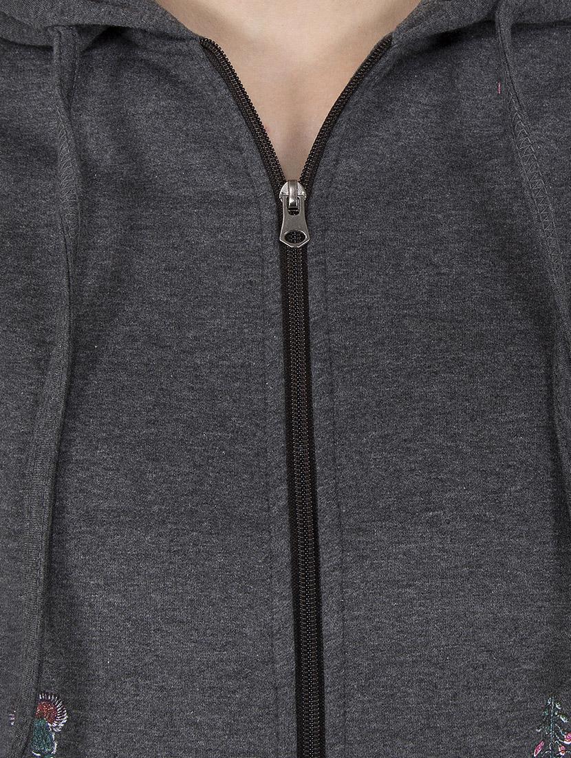 grey hooded sweatshirt - 14501283 - Zoom Image - 4