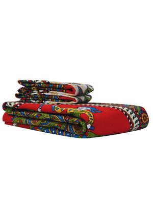 152 TC Pure Cotton Traditional Rajasthani Printed Double Bed Sheet With 2 Pillow Covers - 14502825 - Standard Image - 4