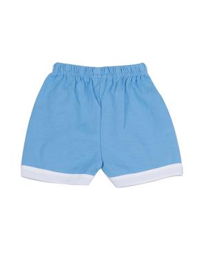 blue cotton shorts set - 14504271 - Standard Image - 4