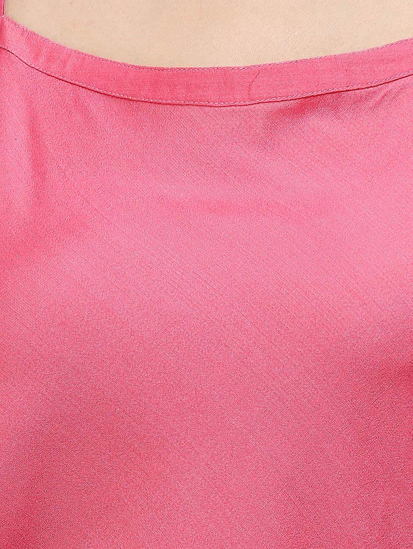 spaghetti strap silk blend cami top - 14504422 - Zoom Image - 4