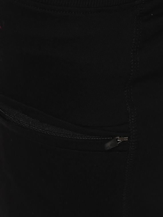 black cotton joggers - 14504447 - Zoom Image - 4
