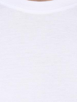 white cotton t-shirt - 14504552 - Standard Image - 4