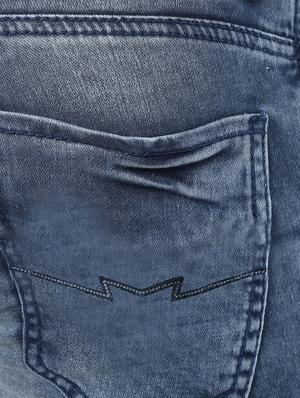 blue cotton washed jeans - 14504638 - Standard Image - 4