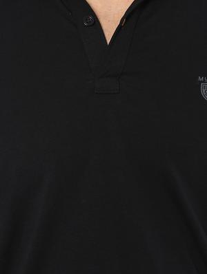black cotton t-shirt - 14504862 - Standard Image - 4