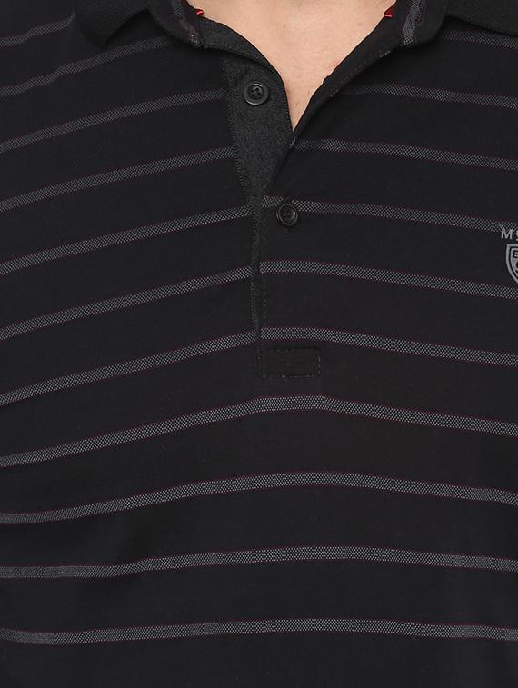 black cotton t-shirt - 14504927 - Zoom Image - 4