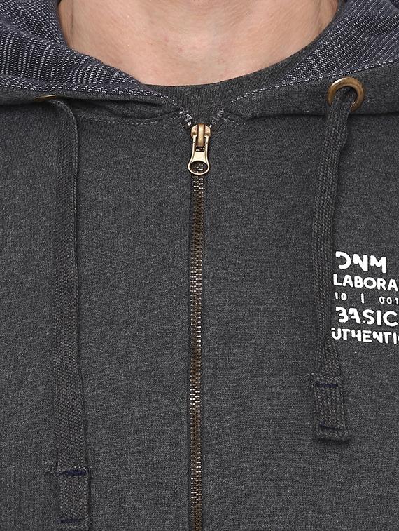 grey cotton sweatshirt - 14504991 - Zoom Image - 4