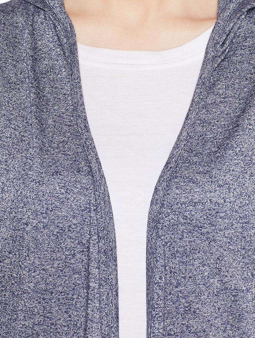 blue cotton casual shrug - 14505164 - Zoom Image - 4