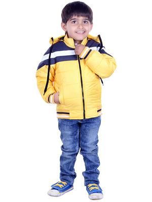 yellow polyester jacket - 14506006 - Standard Image - 4