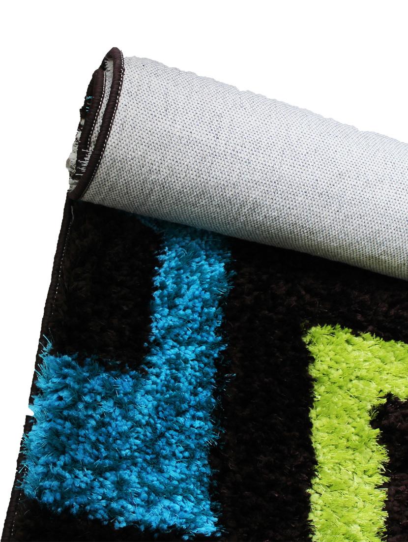 Designer Polyester Soft Touch Carpet - 14509714 - Zoom Image - 4