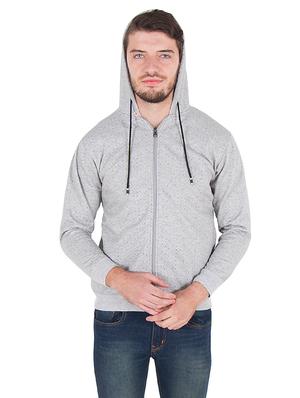 grey cotton sweatshirt - 14510083 - Standard Image - 4