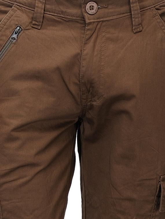 brown cotton cargos - 14514153 - Zoom Image - 4