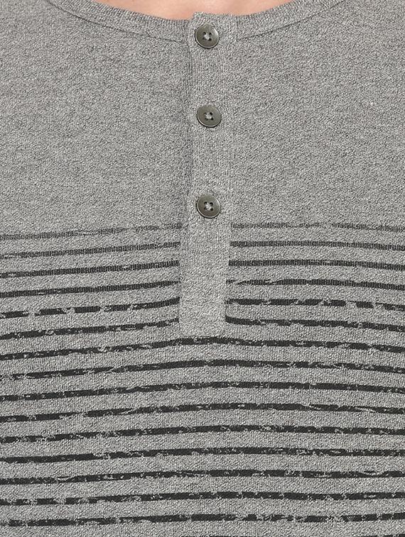 grey cotton t-shirt - 14514670 - Zoom Image - 4