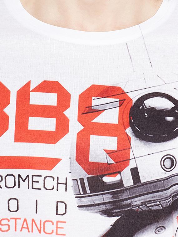 white polyester character t-shirt - 14519266 - Zoom Image - 4