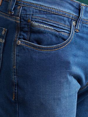 blue cotton washed jeans - 14525663 - Standard Image - 4