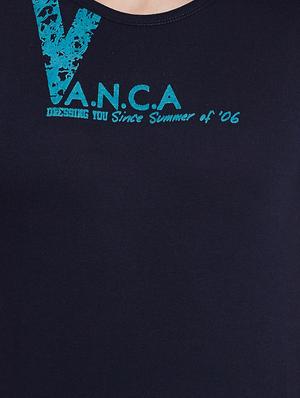navy blue cotton t-shirt - 14526681 - Standard Image - 4