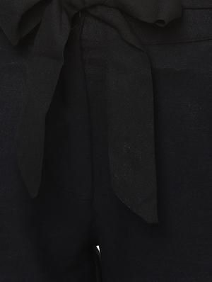 black flat front trouser - 14527281 - Standard Image - 4