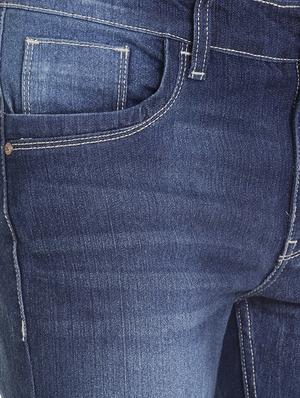blue cotton washed jeans - 14528559 - Standard Image - 4