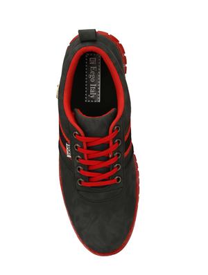 black leatherette lace up shoe - 14528688 - Standard Image - 4