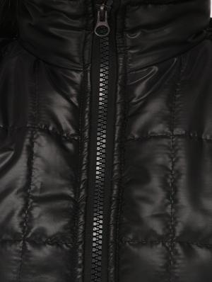 solid black gilet jacket - 14529186 - Standard Image - 4