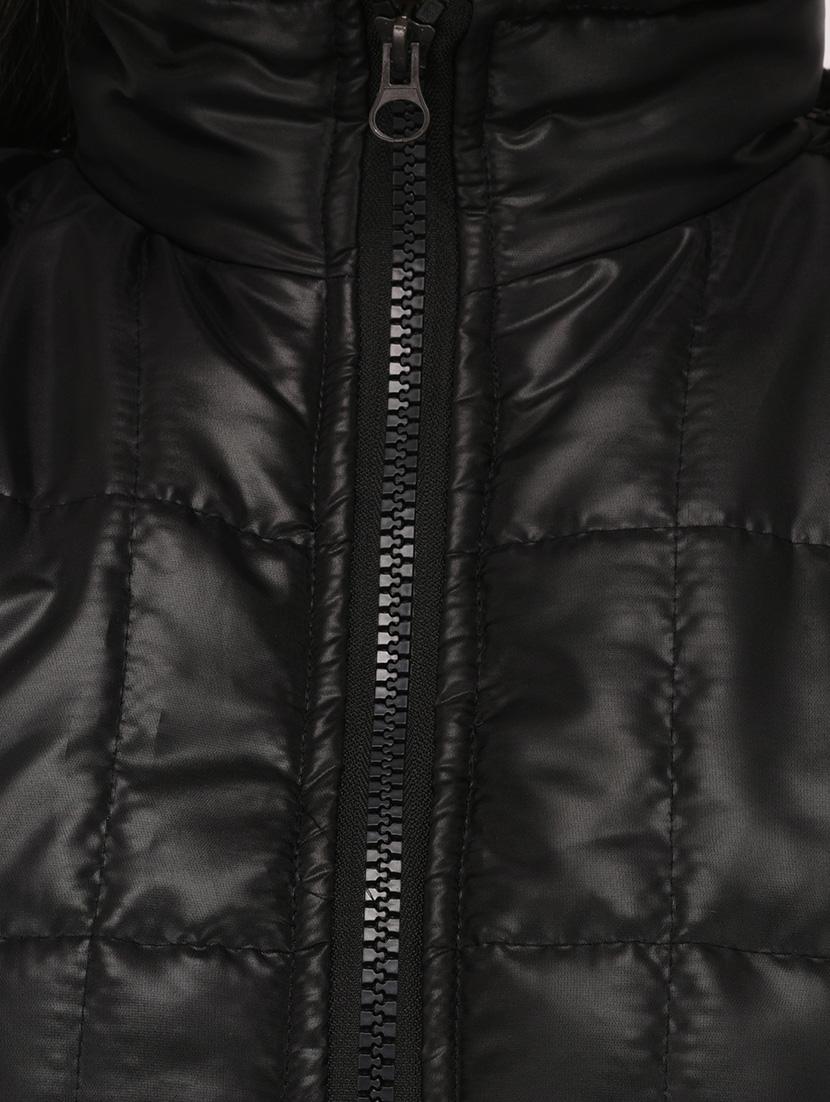 solid black gilet jacket - 14529186 - Zoom Image - 4