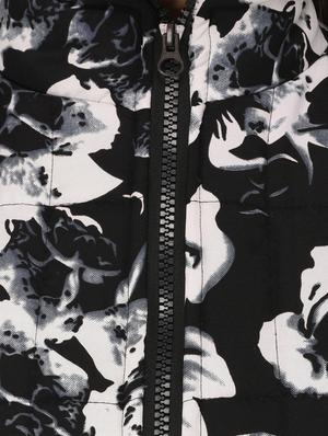 black printed gilet jacket - 14529187 - Standard Image - 4