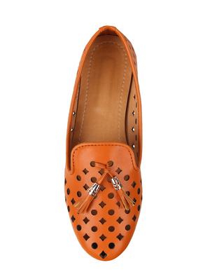 tan slip on ballerina - 14529336 - Standard Image - 4