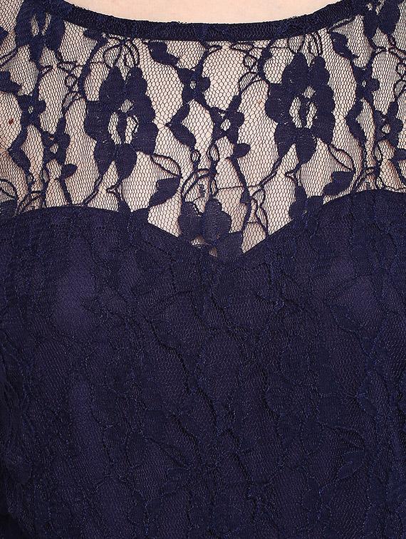navy blue maxi dress - 14531463 - Zoom Image - 4