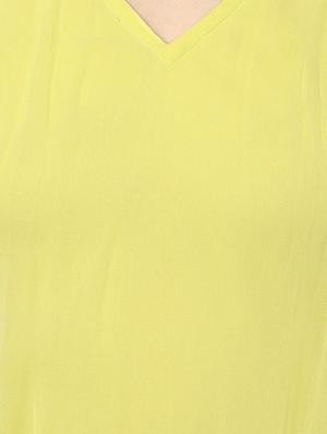 v neck belted maxi dress - 14531481 - Standard Image - 4