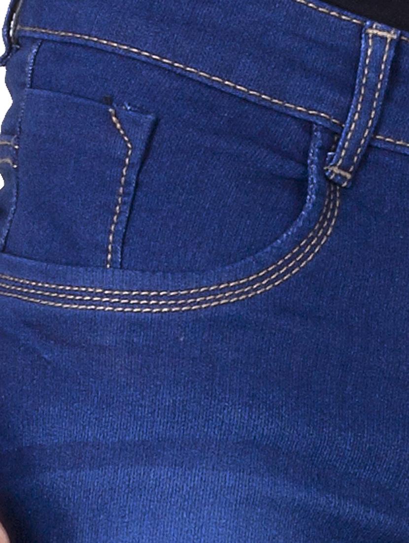 dark blue denim washed jeans - 14531550 - Zoom Image - 4