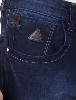 dark blue denim washed jeans - 14531574 - Standard Image - 4