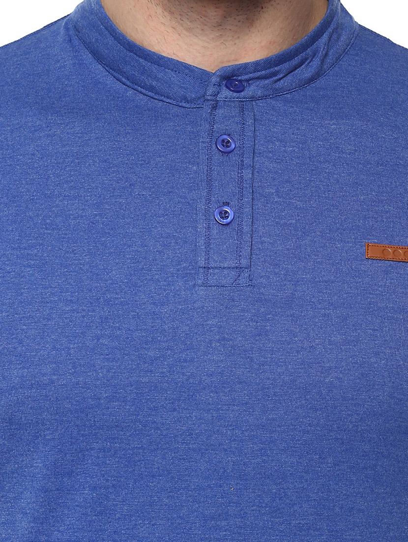 blue cotton t-shirt - 14531965 - Zoom Image - 4