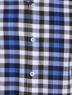blue cotton casual shirt - 14532799 - Standard Image - 4