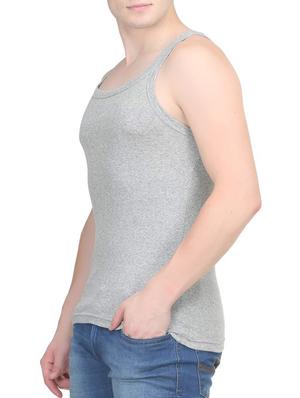 grey cotton vest (Set Of 2) - 14533544 - Standard Image - 4